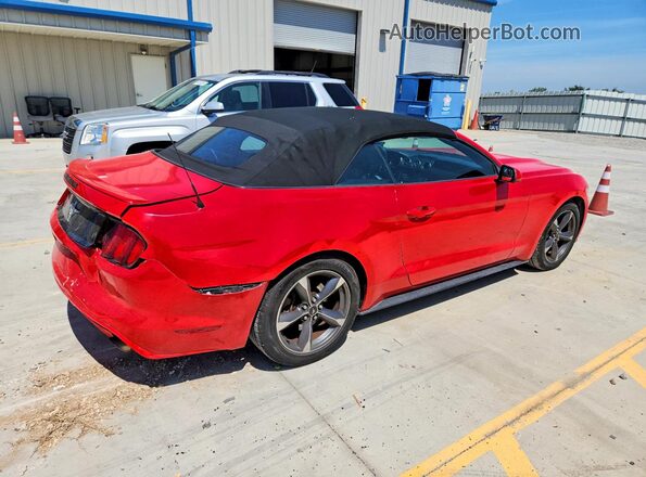 1FATP8EM8G5266422 2016 FORD MUSTANG Red Задня права чверть