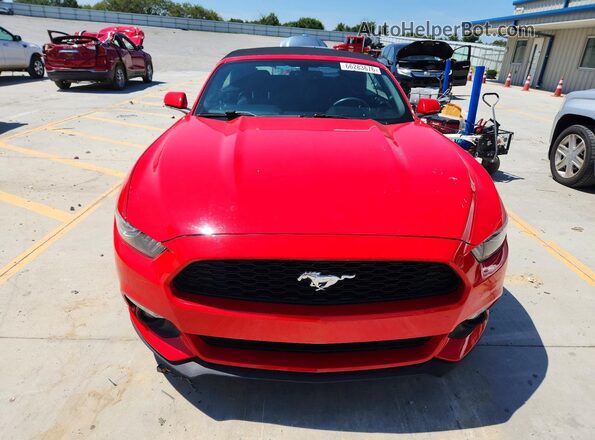 1FATP8EM8G5266422 2016 FORD MUSTANG Red Вид спереду