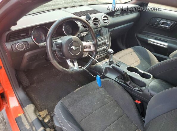 1FATP8EM8G5307213 2016 FORD MUSTANG Orange წინა პანელის ხედი