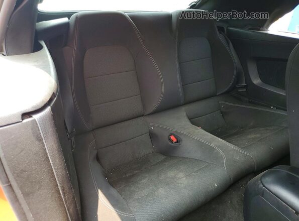 1FATP8EM8G5307213 2016 FORD MUSTANG Orange უკანა სავარძლების ხედი