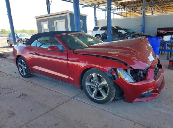 1FATP8EM8H5214077 2017 FORD MUSTANG Burgundy წინა მარჯვენა
