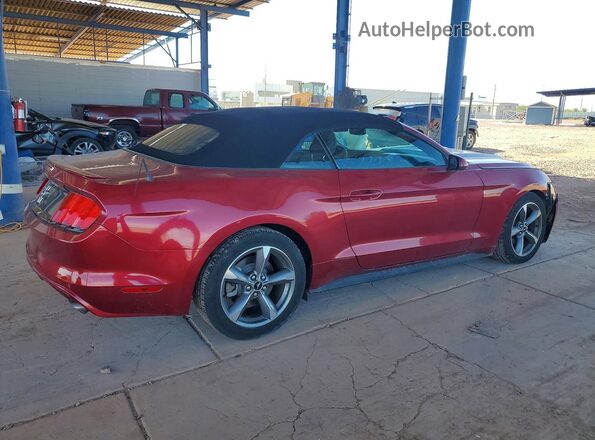 1FATP8EM8H5214077 2017 FORD MUSTANG Burgundy უკანა მარჯვენა