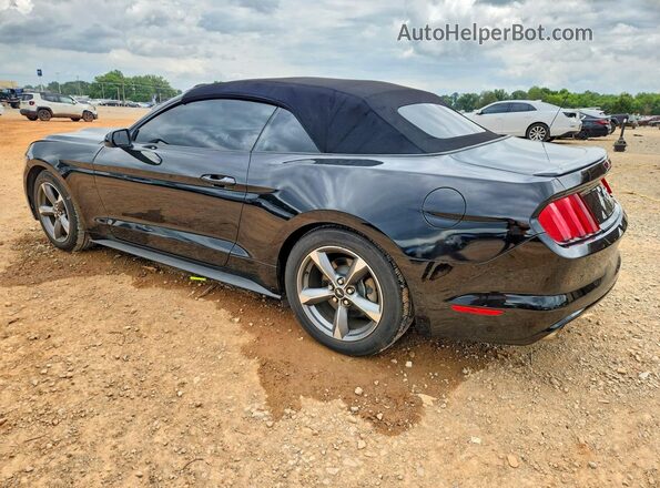 1FATP8EM8H5270438 2017 FORD MUSTANG Черный Задняя левая четверть