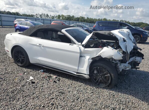 1FATP8FF0H5287332 2017 FORD MUSTANG White Передня права чверть