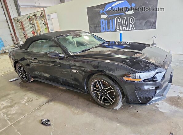 1FATP8FF0M5110953 2021 FORD MUSTANG Black Delantero derecho