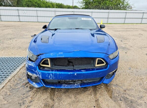 1FATP8FF1H5238964 2017 FORD MUSTANG Blue Widok z przodu