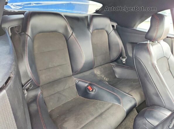 1FATP8FF1H5238964 2017 FORD MUSTANG Blue Widok tylnych siedzeń