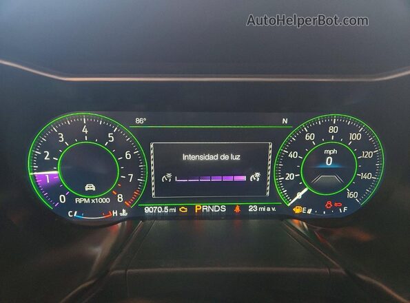 1FATP8FF1N5116522 2022 FORD MUSTANG Gray Instrument cluster view