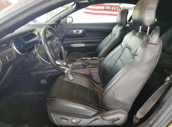 1FATP8FF1N5116522 2022 FORD MUSTANG Gray Front interior view