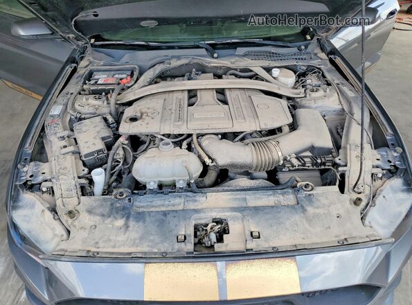 1FATP8FF1N5116522 2022 FORD MUSTANG Gray Rear interior view
