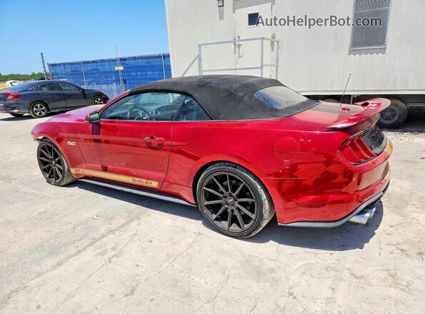 1FATP8FF1N5117797 2022 FORD MUSTANG Red Trasero izquierdo