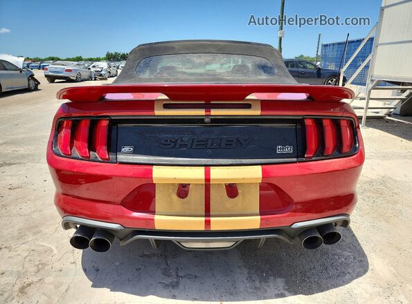 1FATP8FF1N5117797 2022 FORD MUSTANG Red Vista trasera