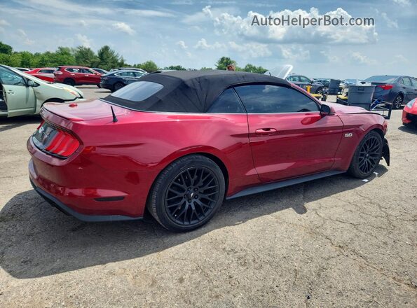 1FATP8FF2J5121710 2018 FORD MUSTANG Red Tył prawy