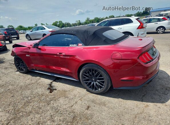 1FATP8FF2J5121710 2018 FORD MUSTANG Red Tył lewy