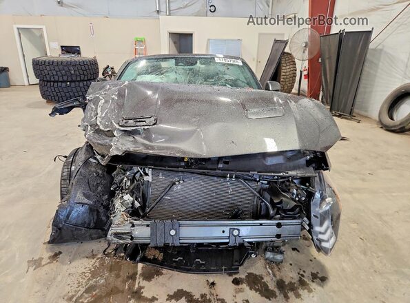 1FATP8FF2L5122648 2020 FORD MUSTANG Gray Widok z przodu