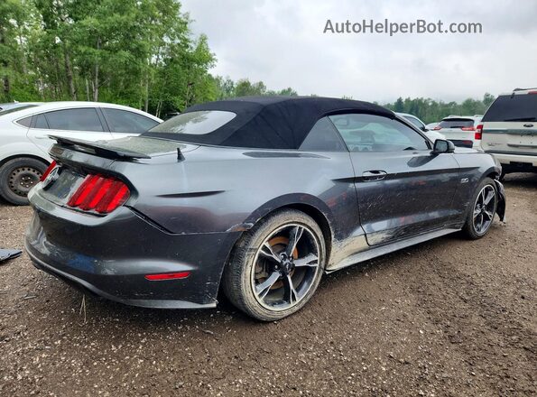 1FATP8FF5H5341403 2017 FORD MUSTANG Серый Задняя правая четверть
