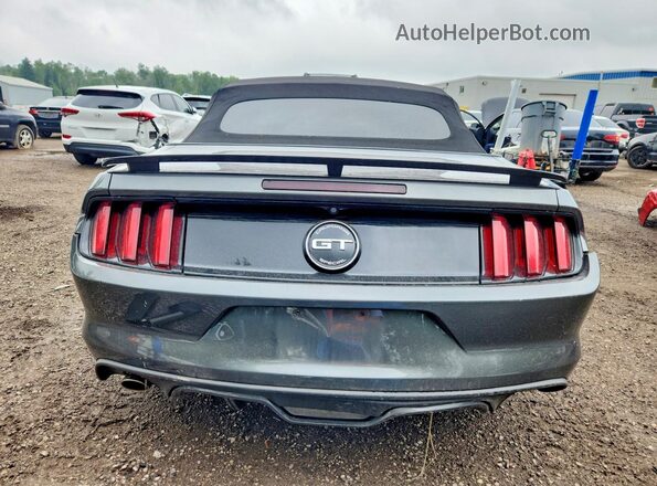 1FATP8FF5H5341403 2017 FORD MUSTANG Серый Вид сзади