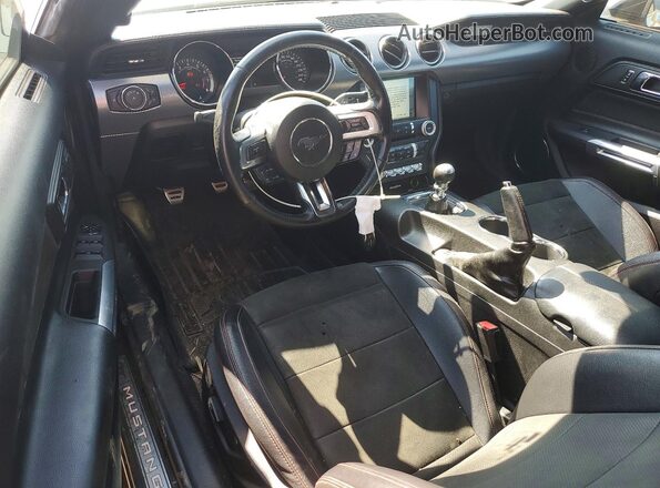 1FATP8FF5H5341403 2017 FORD MUSTANG Серый Вид панели приборов