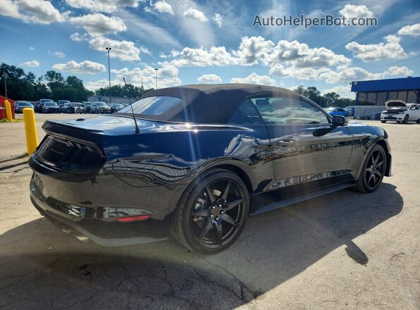 1FATP8FF6L5118635 2020 FORD MUSTANG Black Rear view