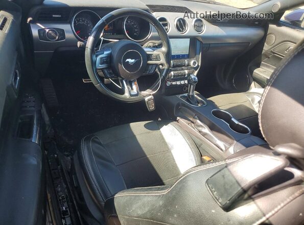1FATP8FFXL5135938 2020 FORD MUSTANG Blue Dashboard view