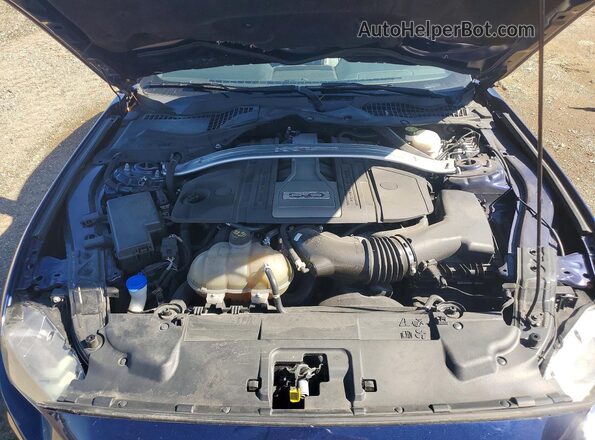 1FATP8FFXL5135938 2020 FORD MUSTANG Blue Rear interior view