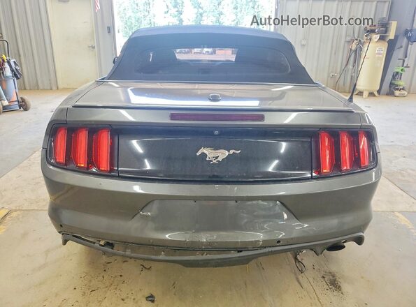 1FATP8UH0G5332028 2016 FORD MUSTANG Gray Vista trasera