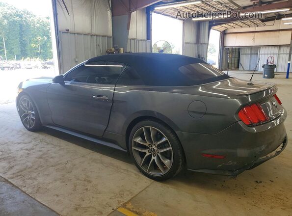 1FATP8UH0G5332028 2016 FORD MUSTANG Gray Trasero izquierdo