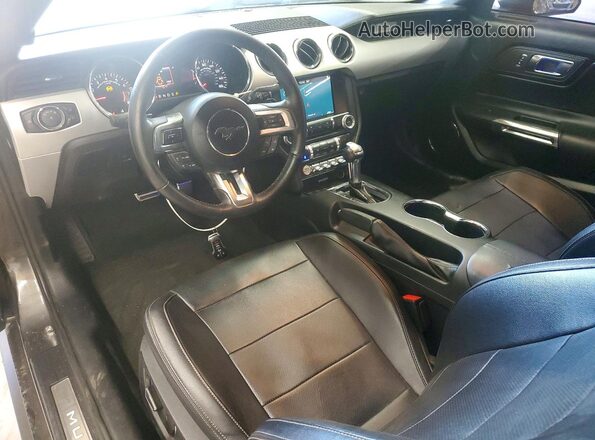 1FATP8UH0G5332028 2016 FORD MUSTANG Gray Vista del salpicadero