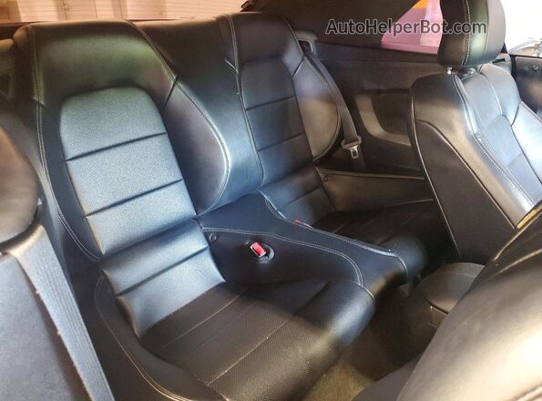 1FATP8UH0G5332028 2016 FORD MUSTANG Gray Vista de los asientos traseros