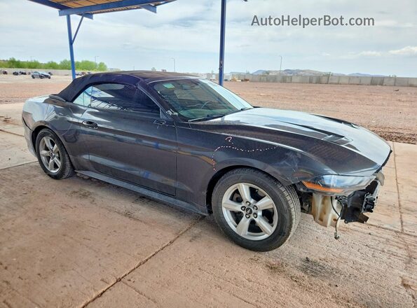 1FATP8UH0J5185152 2018 FORD MUSTANG Gray Front right