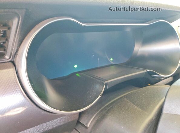 1FATP8UH0K5196704 2019 FORD MUSTANG Purple Vista del cuadro de instrumentos
