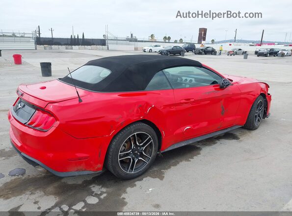 1FATP8UH0N5102292 2022 FORD MUSTANG Red Front view