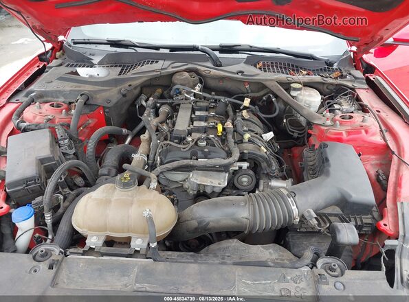 1FATP8UH0N5102292 2022 FORD MUSTANG Red Rear view