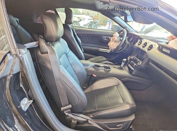 1FATP8UH1G5243164 2016 FORD MUSTANG Черный Вид задних сидений