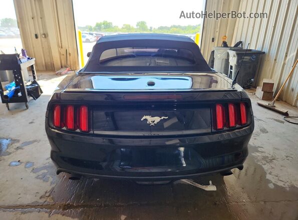 1FATP8UH1G5243164 2016 FORD MUSTANG Черный Вид сзади