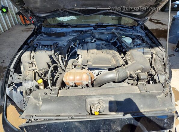 1FATP8UH1G5243164 2016 FORD MUSTANG Черный Вид задней части салона
