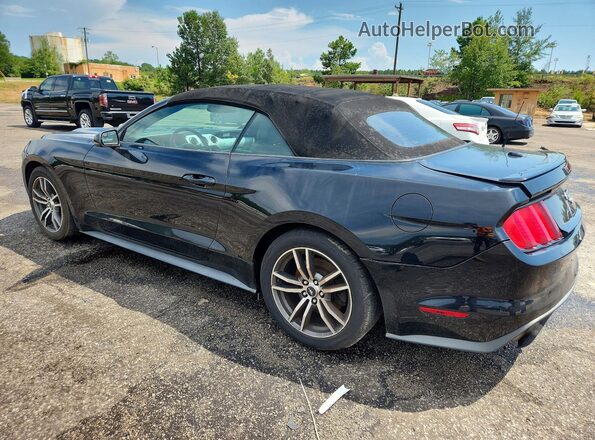 1FATP8UH1H5287635 2017 FORD MUSTANG Black უკანა მარცხენა