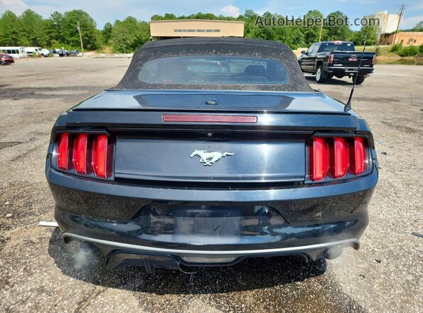 1FATP8UH1H5287635 2017 FORD MUSTANG Black უკანა ხედი