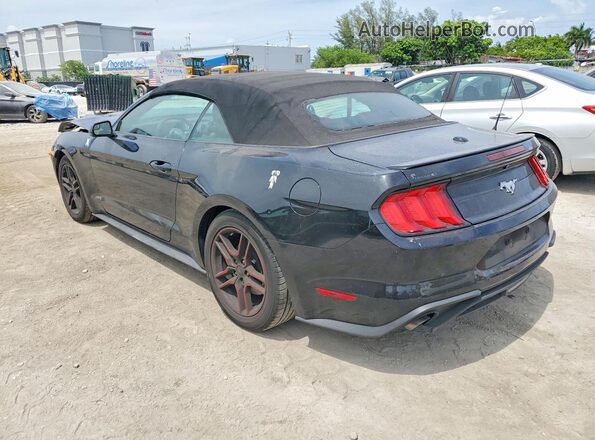 1FATP8UH1J5117782 2018 FORD MUSTANG Black Հետևի ձախ
