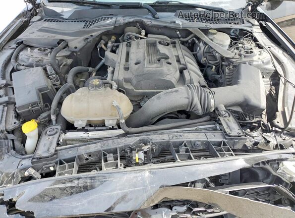 1FATP8UH1J5117782 2018 FORD MUSTANG Black Սալոնի հետևի տեսք