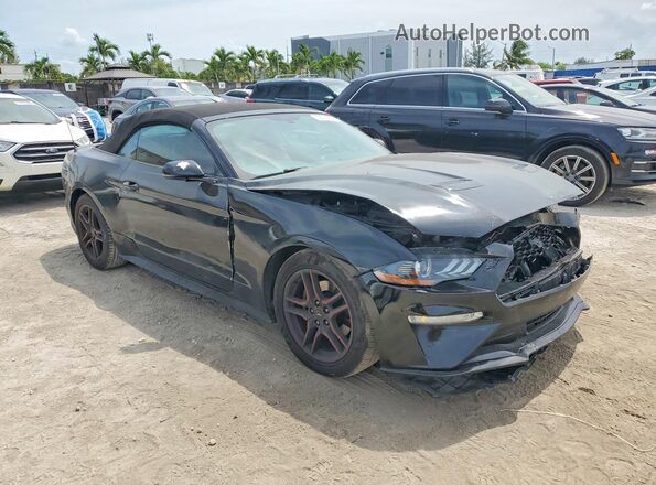 1FATP8UH1J5117782 2018 FORD MUSTANG Black Առջևի աջ
