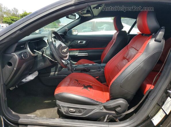 1FATP8UH1J5117782 2018 FORD MUSTANG Black Սալոնի դիմացի տեսք