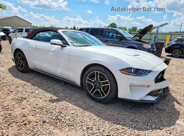 1FATP8UH1K5165994 2019 FORD MUSTANG White წინა მარჯვენა
