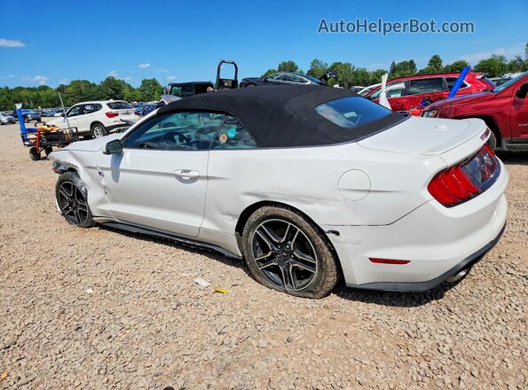 1FATP8UH1K5165994 2019 FORD MUSTANG White უკანა მარცხენა