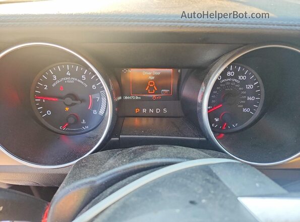 1FATP8UH1L5106252 2020 FORD MUSTANG Silver Instrument cluster view