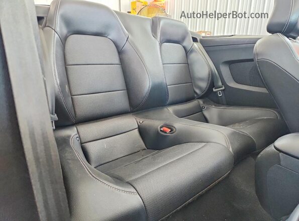 1FATP8UH1M5105748 2021 FORD MUSTANG Red Widok tylnych siedzeń