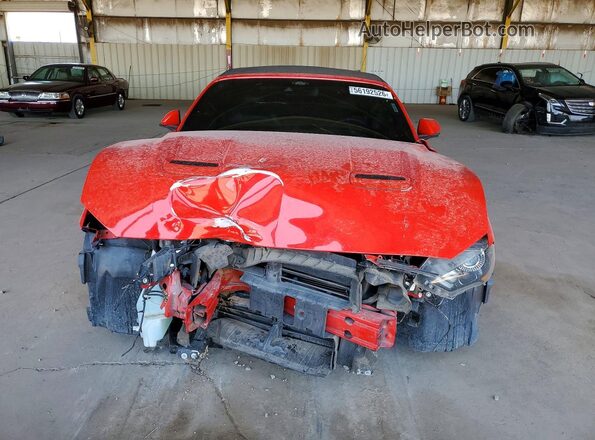 1FATP8UH1N5100423 2022 FORD MUSTANG Red Vista frontal