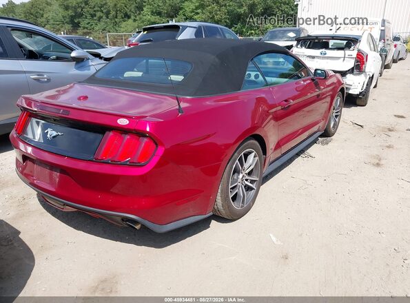 1FATP8UH2G5207323 2016 FORD MUSTANG Red Tył prawy