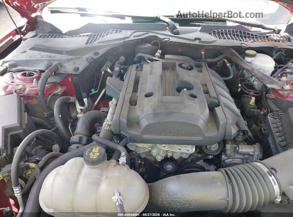 1FATP8UH2G5207323 2016 FORD MUSTANG Red Widok z tyłu