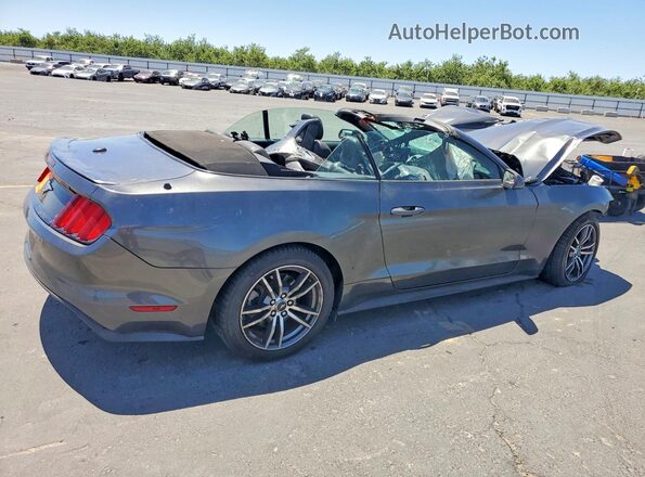 1FATP8UH2G5291627 2016 FORD MUSTANG Gray Задня права чверть